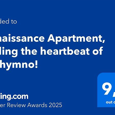 Renaissance Apartment, Feeling The Heartbeat Of Rethymno! Eksteriør billede