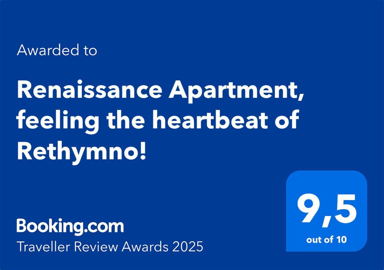 Renaissance Apartment, Feeling The Heartbeat Of Rethymno! Eksteriør billede